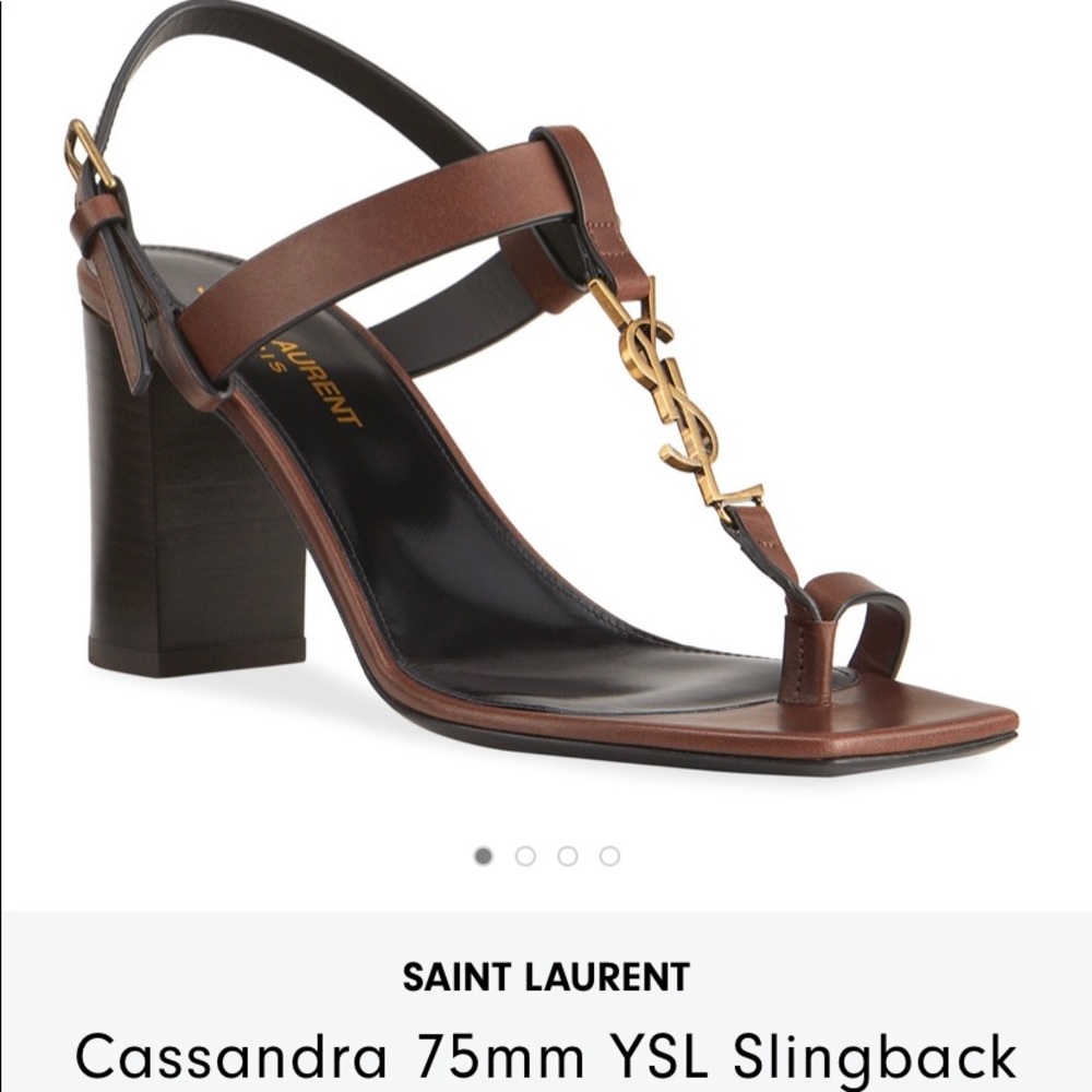 Saint Laurent Cassandra Sandals